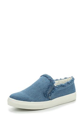 LOST INK  LILLY FRAYED EDGE SLIP ON PLIMSOLL