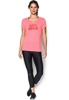 Under Armour   UA Threadborne Train Wordmark V-Neck - Twist