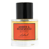 Label Amber & Rosewood